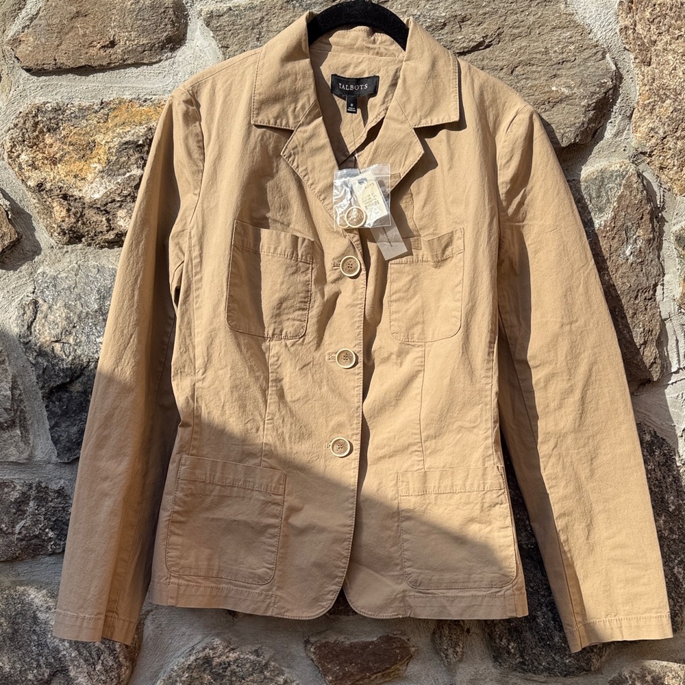 Talbots Women's Beige Blazer